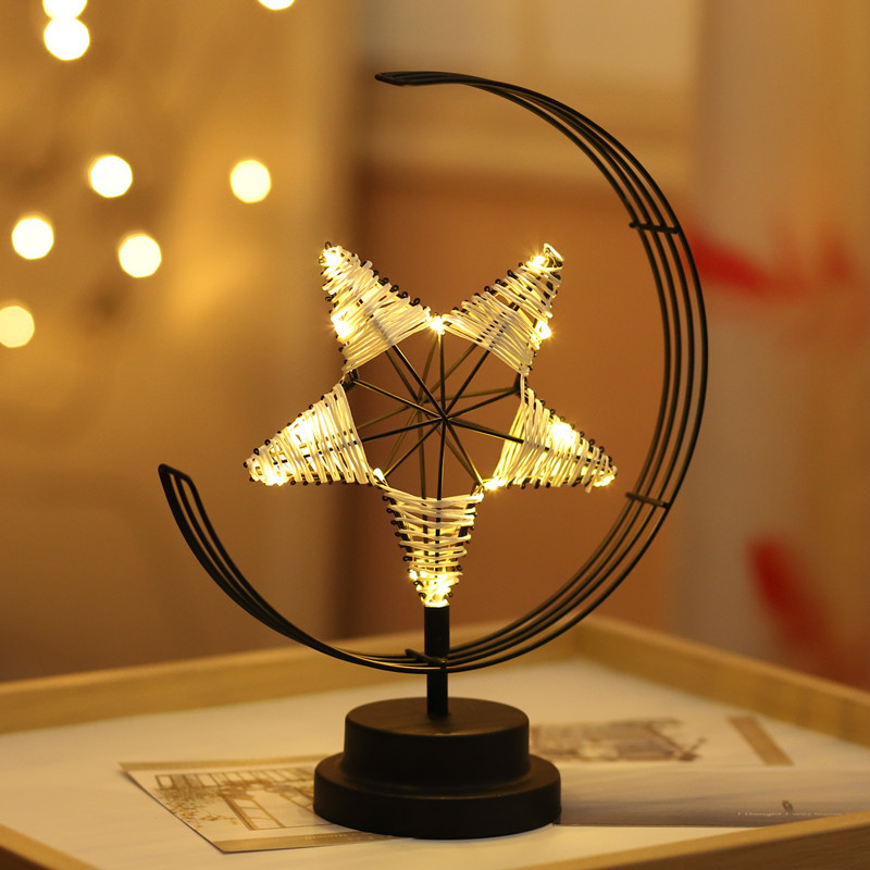 BatteryUSB-Powered-Warm-Light-BlackPink-Star-Moon-Night-Light-Desk-Lamp-Birthday-Gift-1759051-5