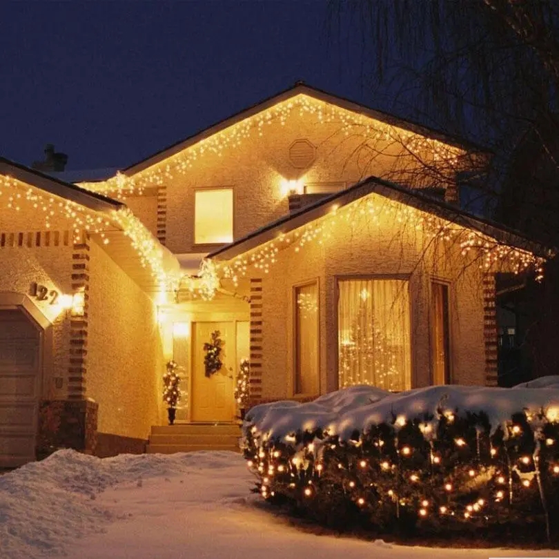 Christmas-4M-96-LED-Indoor-Outdoor-String-Lights-220V-Curtain-Icicle-Drop-LED-Party-Garden-Stage-Dec-1737459-4