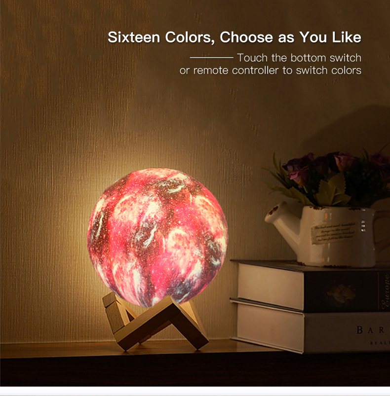 Creality-3D-D15cm-16-Colors-3D-Printing-Moon-Lamp-LED-Night-Light-with-Remote-Control-and-Wood-Brack-1905989-4