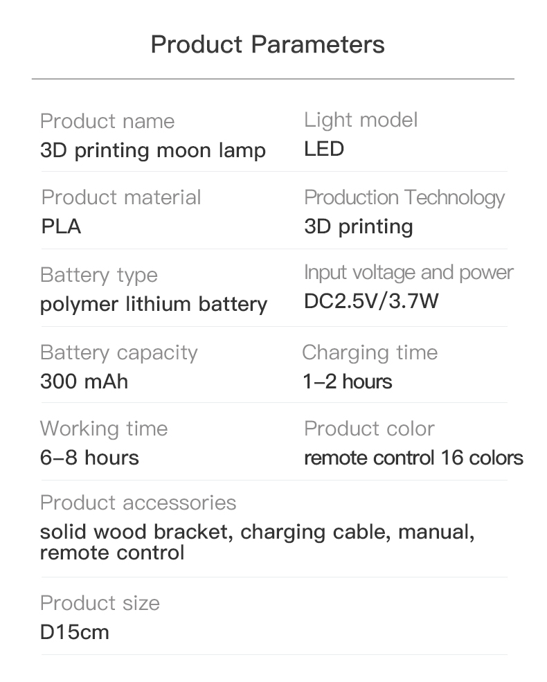 Creality-3D-D15cm-16-Colors-3D-Printing-Moon-Lamp-LED-Night-Light-with-Remote-Control-and-Wood-Brack-1905989-6