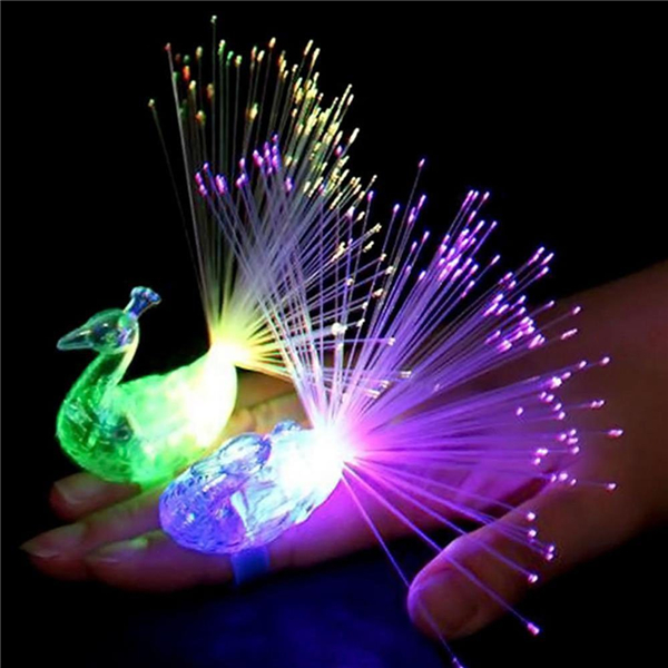 Creative-Colorful-Peacock-Finger-LED-Light-Ring-for-Parties-Cheering-Novelty-Toys-Gift-For-Kids-1242448-2