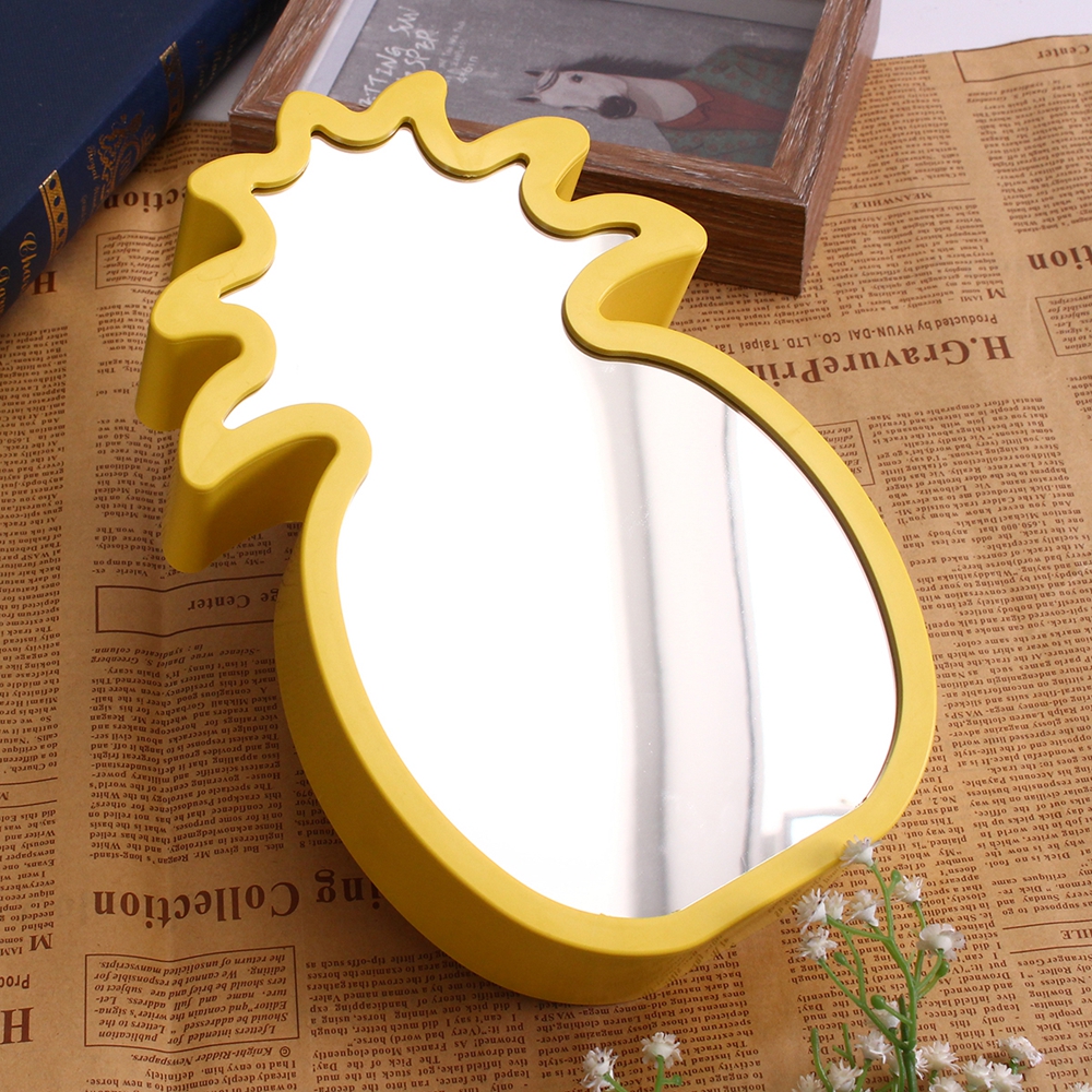 Creative-Cute-Pineapple-Mirror-Lamp-LED-Tunnel-Night-Light-for-Kid-Atmosphere-Light-WhiteWarm-White-1302979-5