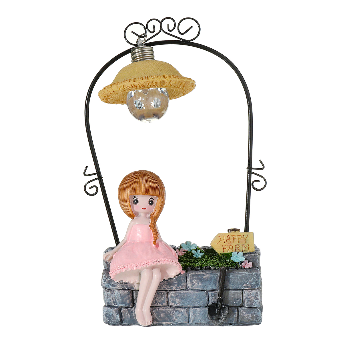 Creative-Farm-Girl-Table-Night-Light-Resin-Craft-Character-Ornaments-Xmas-Gifts-1640922-8