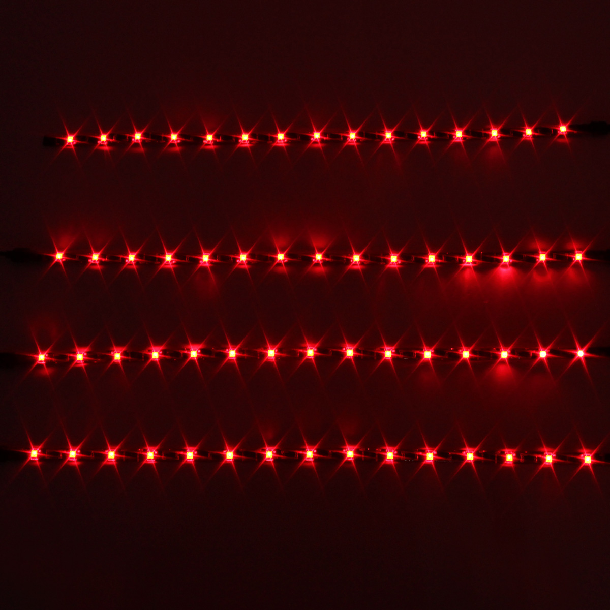 DC12V-4PCS-50CM-Waterproof-LED-Strip-Light-RGB-Outdoor-Lamp--24Keys-Remote-Control--Power-Adapter-1388957-5