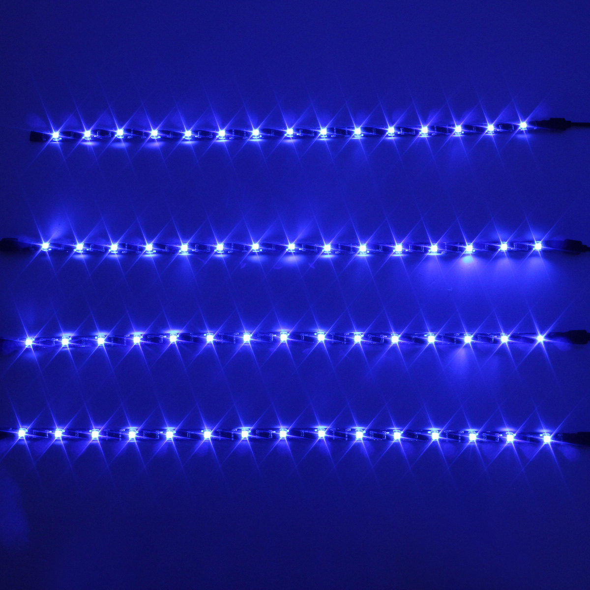 DC12V-4PCS-50CM-Waterproof-LED-Strip-Light-RGB-Outdoor-Lamp--24Keys-Remote-Control--Power-Adapter-1388957-6