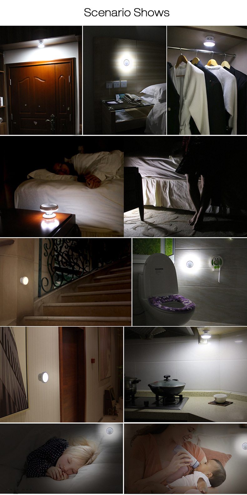 DX-004-360deg-Rotation-Human-Body-Sensor-LED-Night-Light-Magnetic-Holder-USB-Rechargeable-Lamp-1147919-8