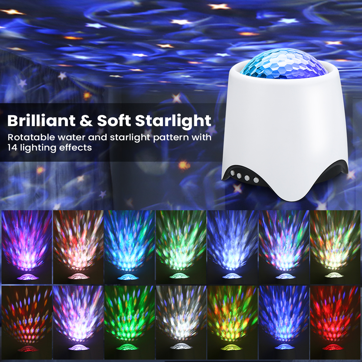 Elfeland-USB-RGB-LED-Galaxy-Projector-Light-Starry-Sky-Ocean-Music-Night-Light-with-Remote-Control-1890701-2