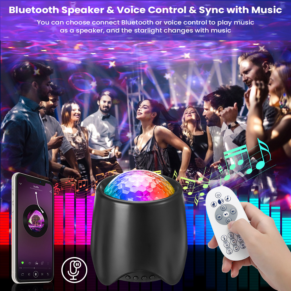 Elfeland-USB-RGB-LED-Galaxy-Projector-Light-Starry-Sky-Ocean-Music-Night-Light-with-Remote-Control-1890732-9