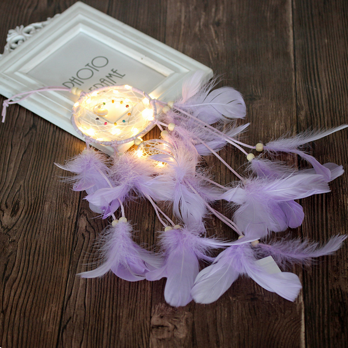 Handmade-Christmas-Light-LED-Light-Feather-Dream-Catcher-Home-Party-Wedding-Decor-Gift-1406721-6