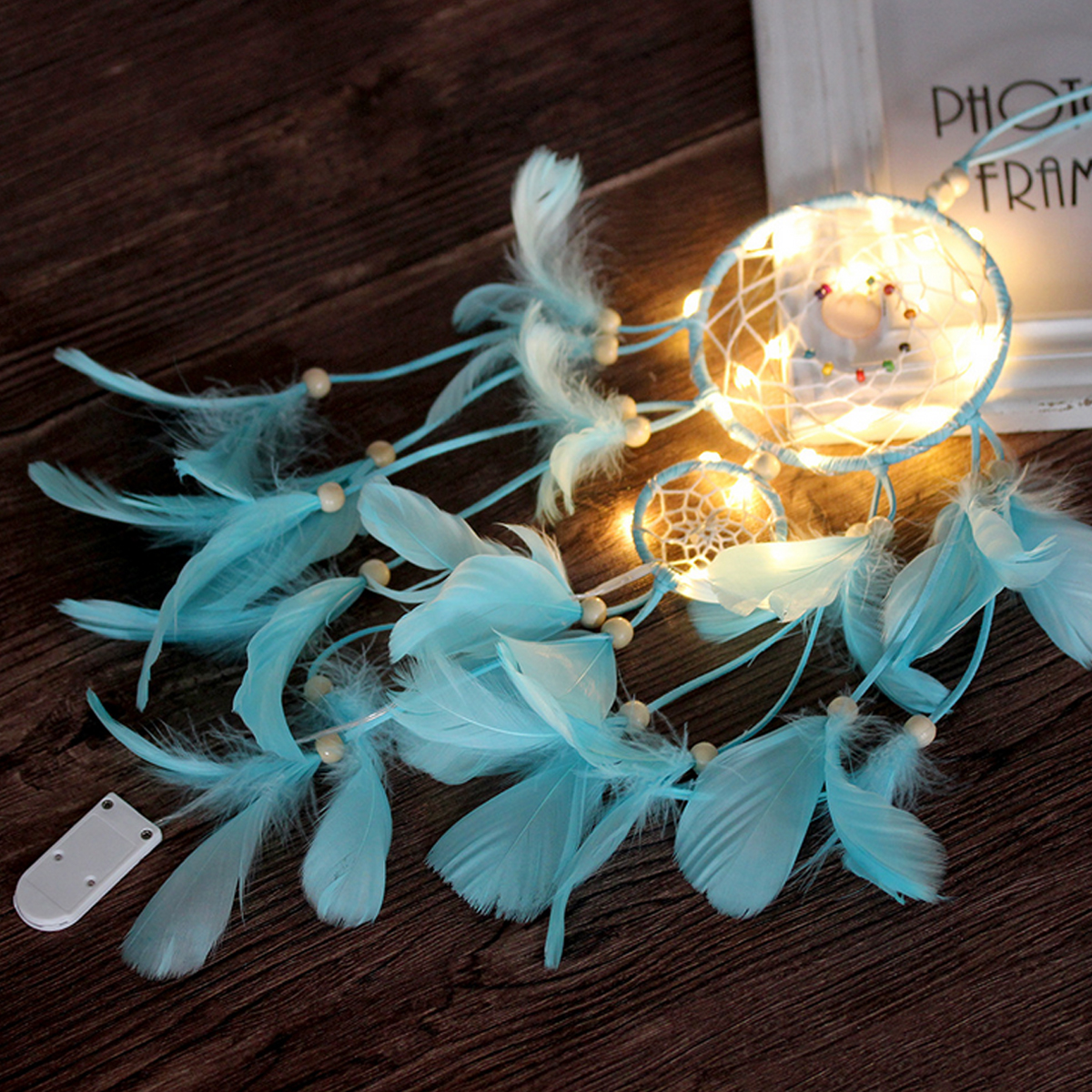 Handmade-Christmas-Light-LED-Light-Feather-Dream-Catcher-Home-Party-Wedding-Decor-Gift-1406721-10