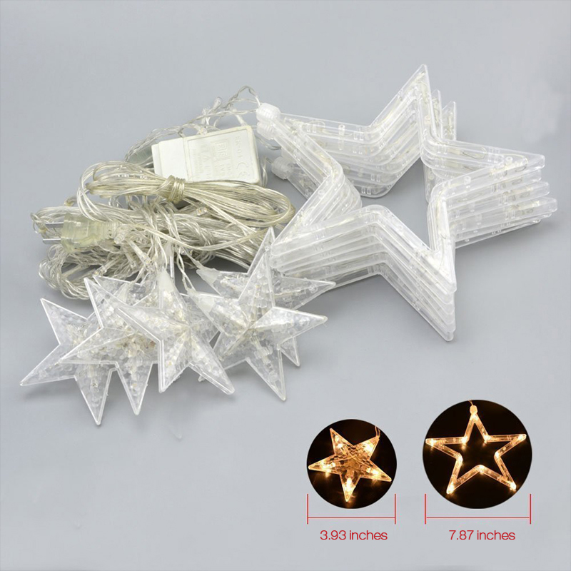 Honana-HT-336-220V-LED-Light-String-Star-Shape-Curtain-Light-Home-Decor-Celebration-Festival-Wedding-1143230-11