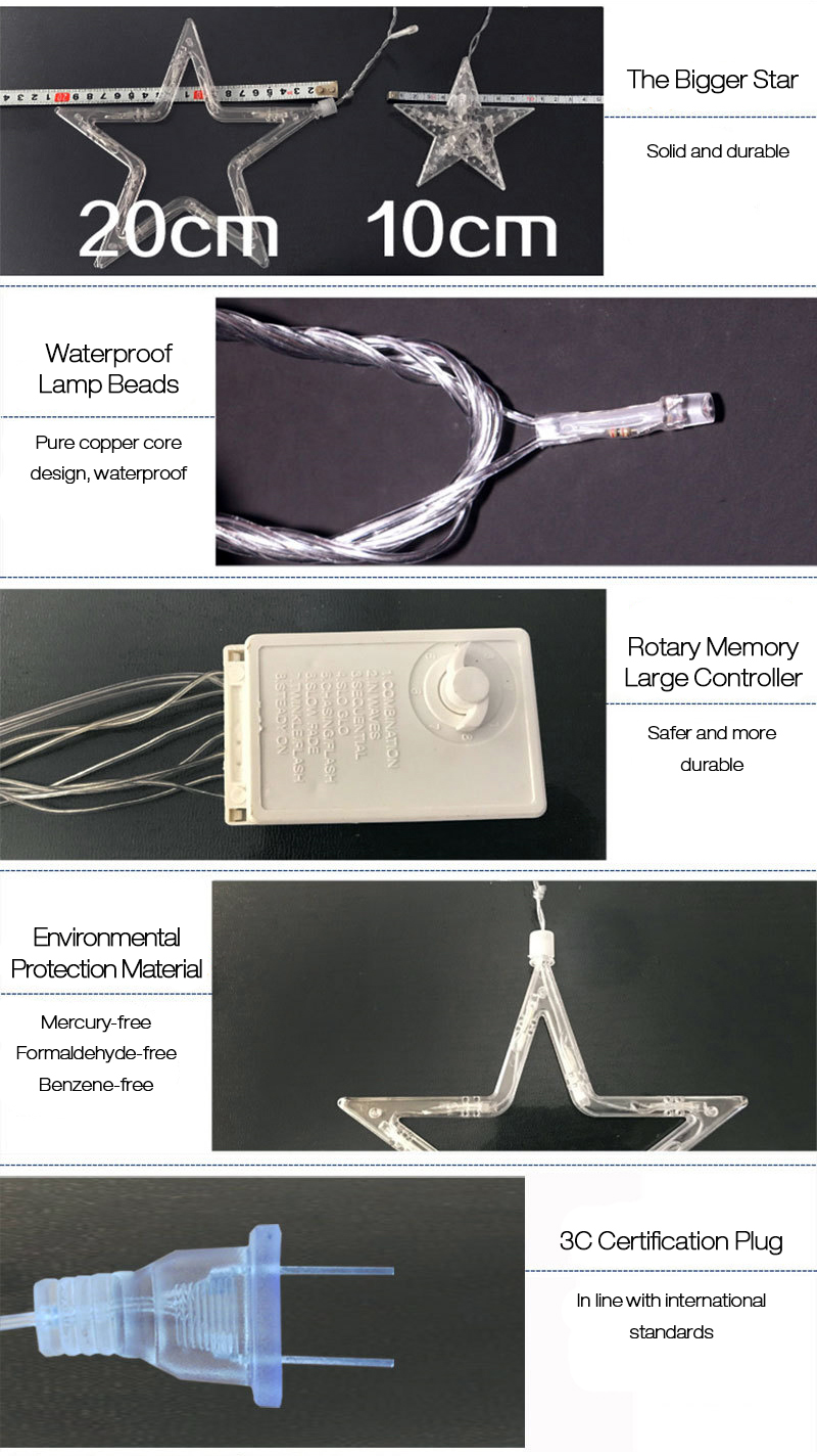 Honana-HT-336-220V-LED-Light-String-Star-Shape-Curtain-Light-Home-Decor-Celebration-Festival-Wedding-1143230-12