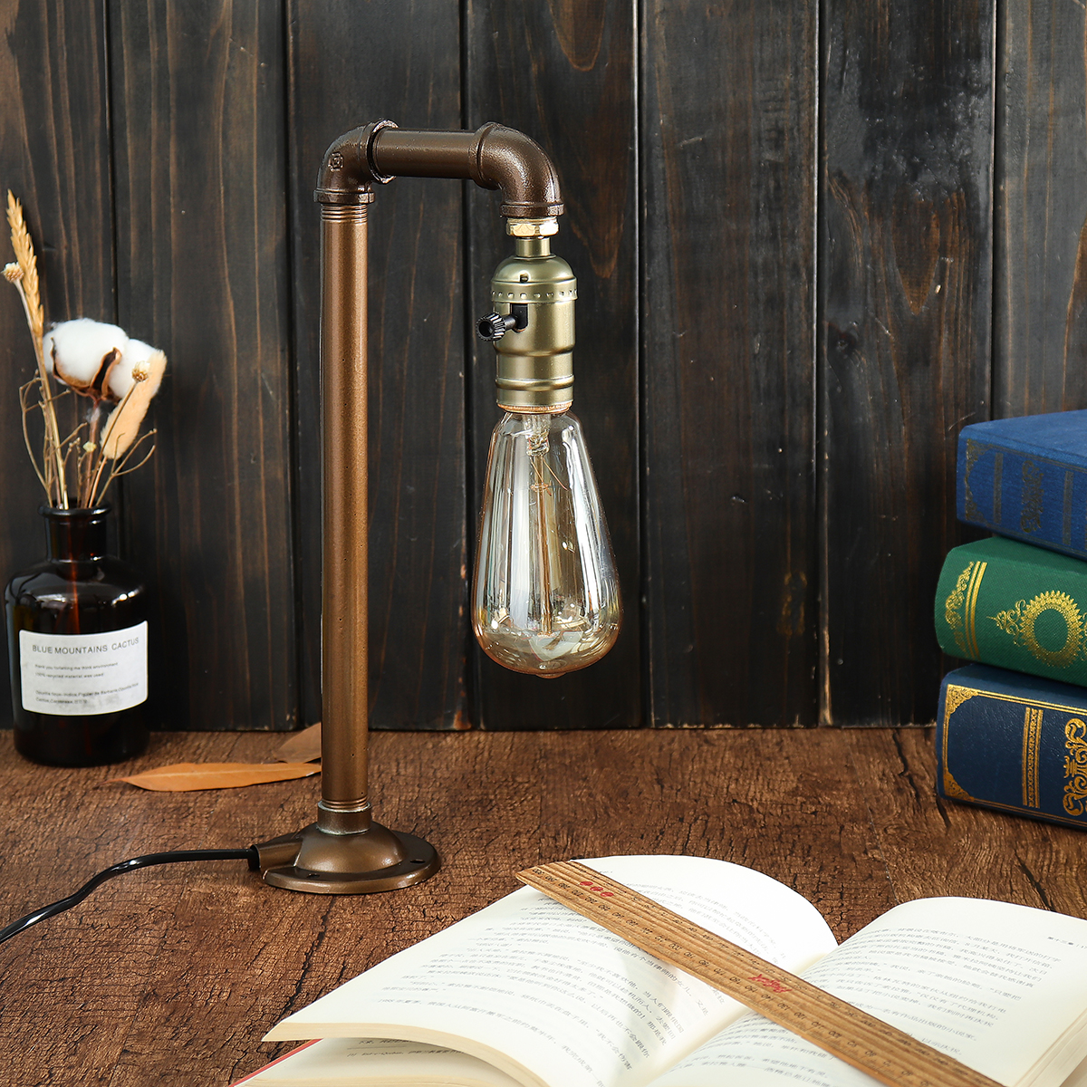 Industrial-Water-Pipe-E27-Bulb-Lamp-Light-Desk-Table-Lamp-Home-Bedroom-Fixture-Decor-1432211-1