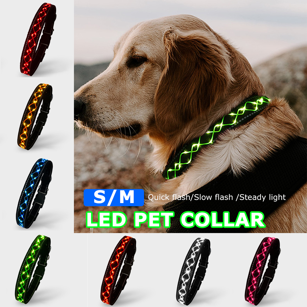 LED-Dog-Pet-Collar-Flashing-Luminous-Safety-Night-Light-Flashing-Adjustable-1846192-1