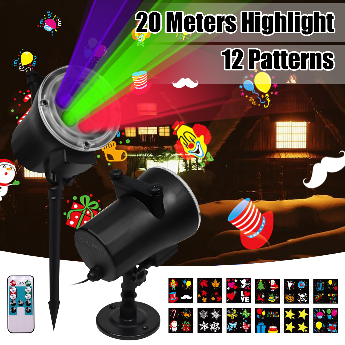 LED-Stage-Light-Waterproof-Projection-Lamp-Outdoors-Projector-12Card-Remote-Control-Light-1343293-3