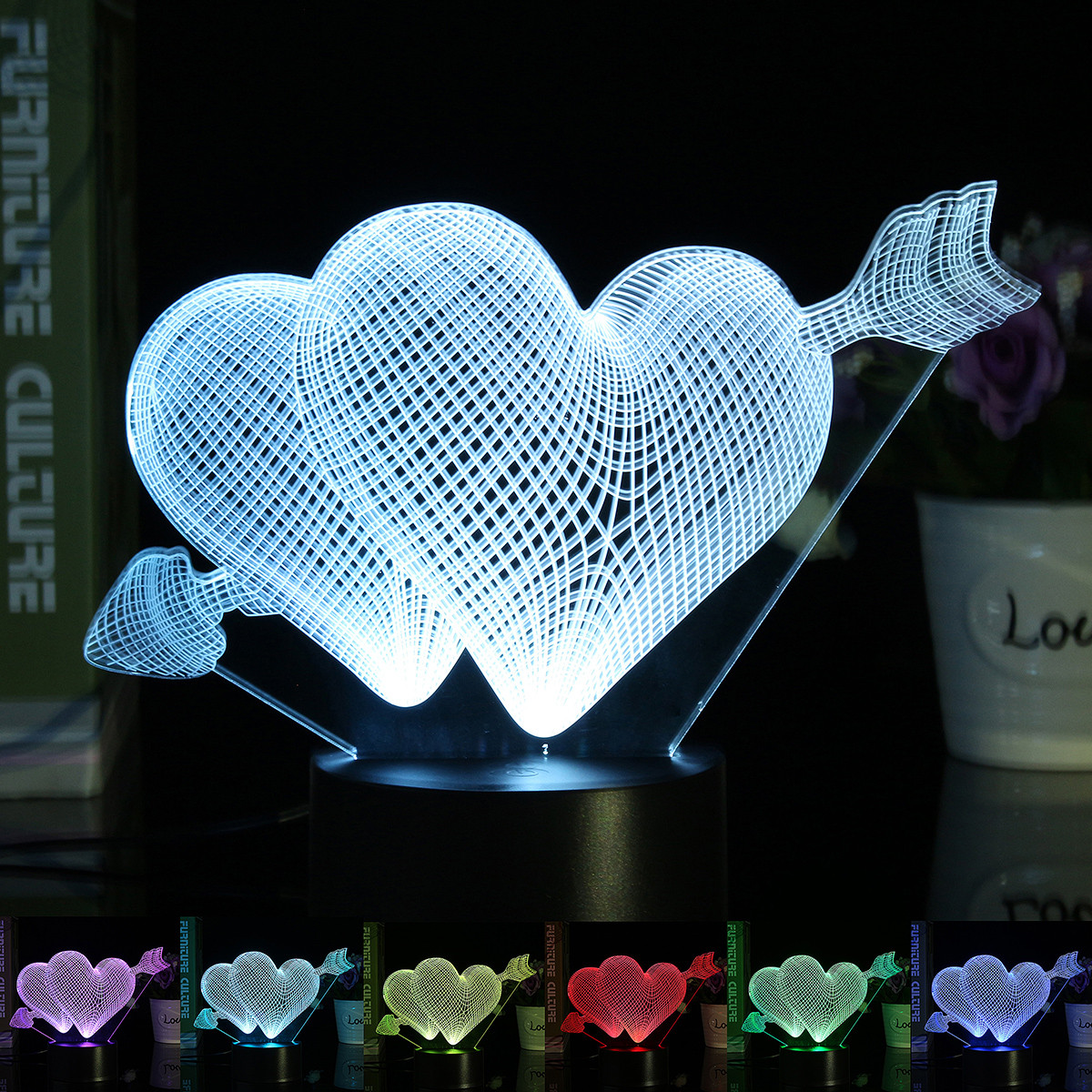 Love-Arrow-3D-Desk-Table-Lamp-7-Color-Change-LED-Night-Light-Party-Decor-Gift-1106455-1