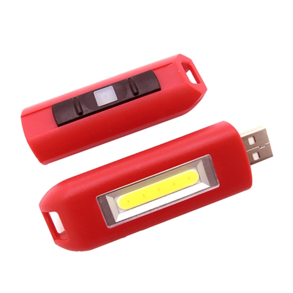 Mini-05W-USB-Rechargeable-COB-LED-Keychain-Light-Flashlight-Pocket-Torch-1229042-2