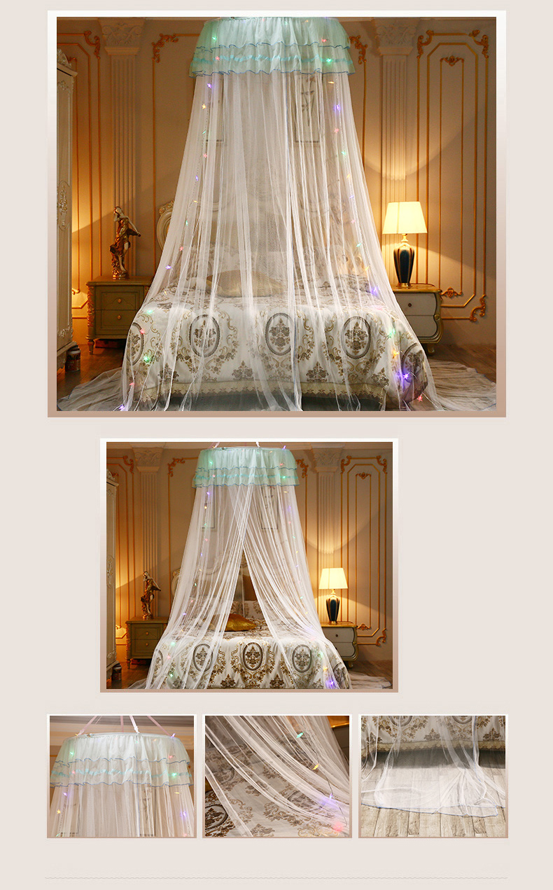 Mosquito-Net-Bedding-Lace-LED-Light-Princess-Dome-Mesh-Bed-Canopy-Bedroom-Decor-1682937-6