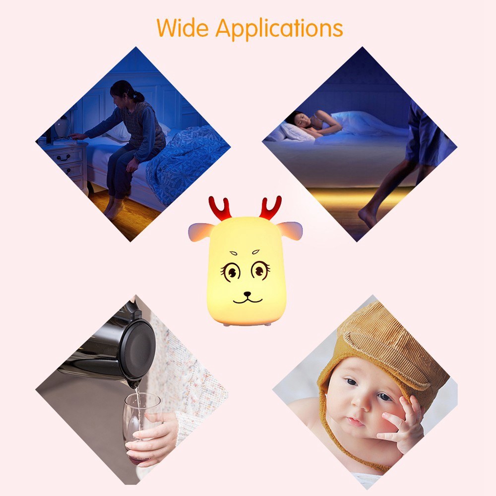 Novel-Cute-LED-Rechargeable-Silicone-Deer-Night-Light-Tap-Control-Bedroom-Home-Decor-Lamp-Kids-Gift-1381211-10