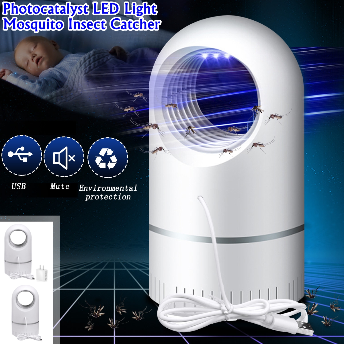 Photocatalyst-360deg-LED-Mosquito-Trapping-Catcher-Lamp-Insect-Trap-Light-USB-Mosquito-Lamp-Fy-Repel-1516538-1