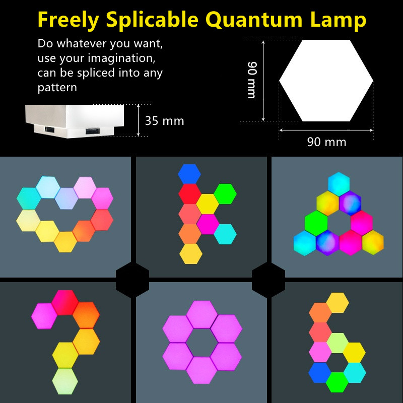 RGB-LED-Quantum-Lamp-Hexagon-Light-Touch-Sensor-RGBW-LED-Honeycomb-Light-Colorful-Night-Light-USB-wi-1906026-14