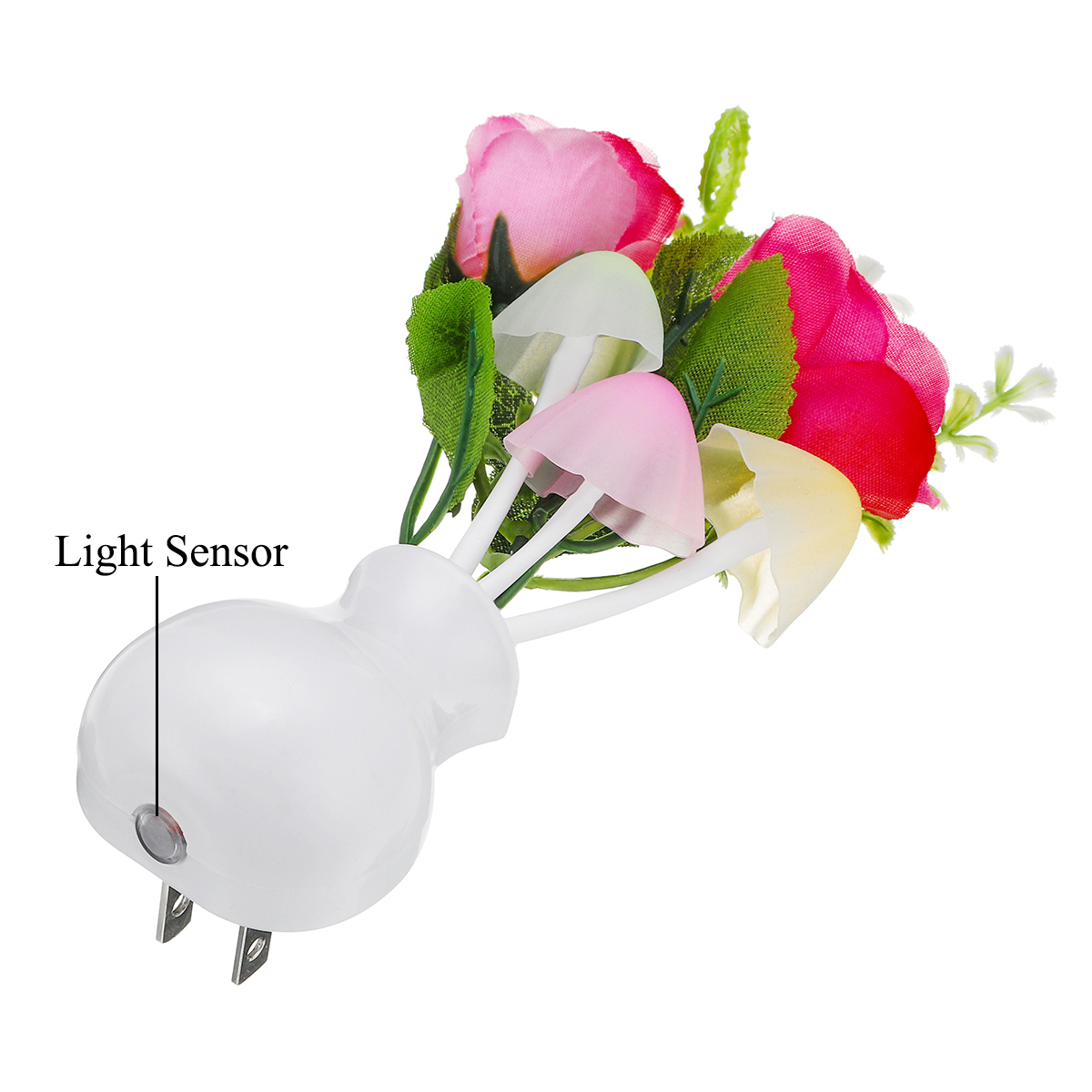 Romantic-Flower-Mushroom-LED-Night-Light-Sensor-Baby-Bed-Lamp-Decor-US-Plug-1691637-5