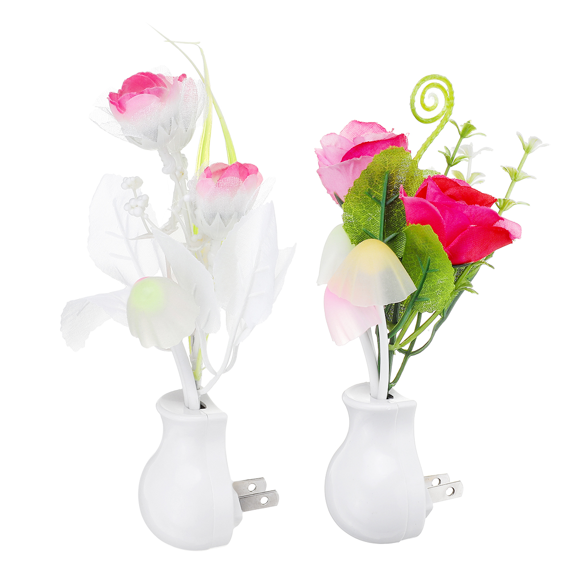 Romantic-Flower-Mushroom-LED-Night-Light-Sensor-Baby-Bed-Lamp-Decor-US-Plug-1691637-6