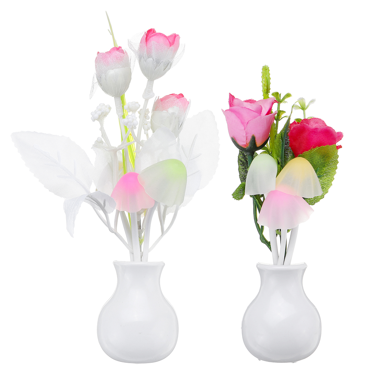 Romantic-Flower-Mushroom-LED-Night-Light-Sensor-Baby-Bed-Lamp-Decor-US-Plug-1691637-7