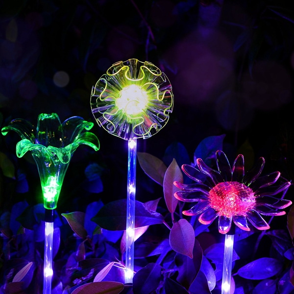 Solar-Multi-Color-Changing-LED--Flower-Stake-Light--Transparent-Lampshade--Luminous-Pole-1188099-1