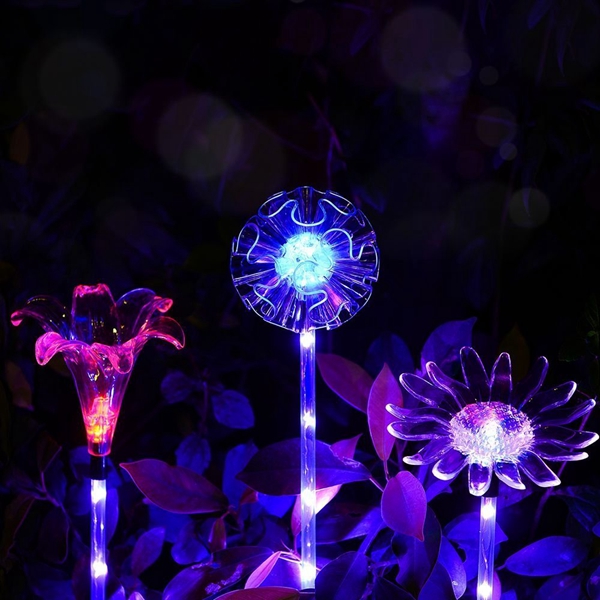 Solar-Multi-Color-Changing-LED--Flower-Stake-Light--Transparent-Lampshade--Luminous-Pole-1188099-2
