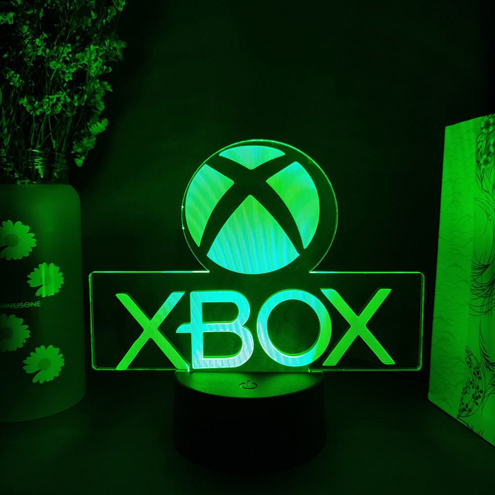 Xbox-Game-Icon-3D-Illusion-Lamp-Gaming-Room-Desktop-Setup-LED-Sensor-Lights-Color-Changing-Computer--1817110-2