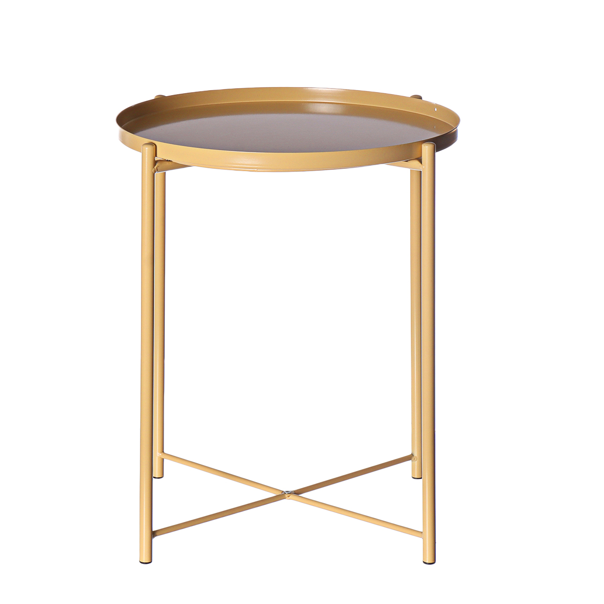 4452cm-Round-Side-End-Coffee-Table-Steel-Tray-Metal-Side-Desk-Furniture-for-Home-Bedside-Storage-Sup-1767827-10