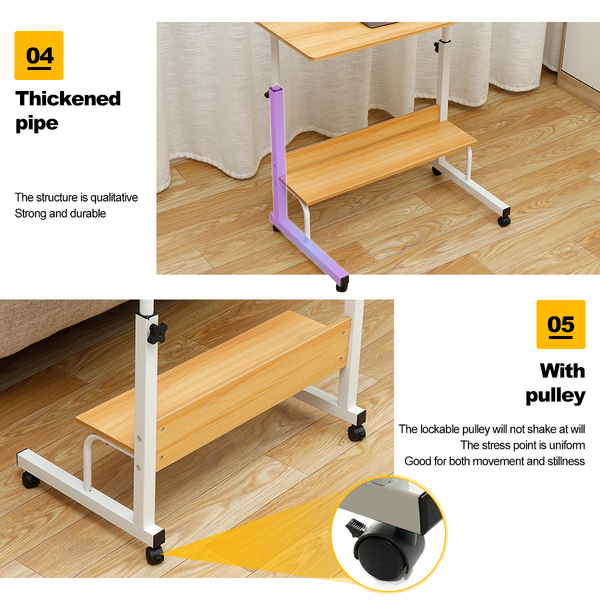 Adjustable-Laptop-Desk-Movable-Bed-Desk-Writing-Small-Desk-Lifting-Desk-Mobile-Bedside-Table-for-Hom-1777082-4