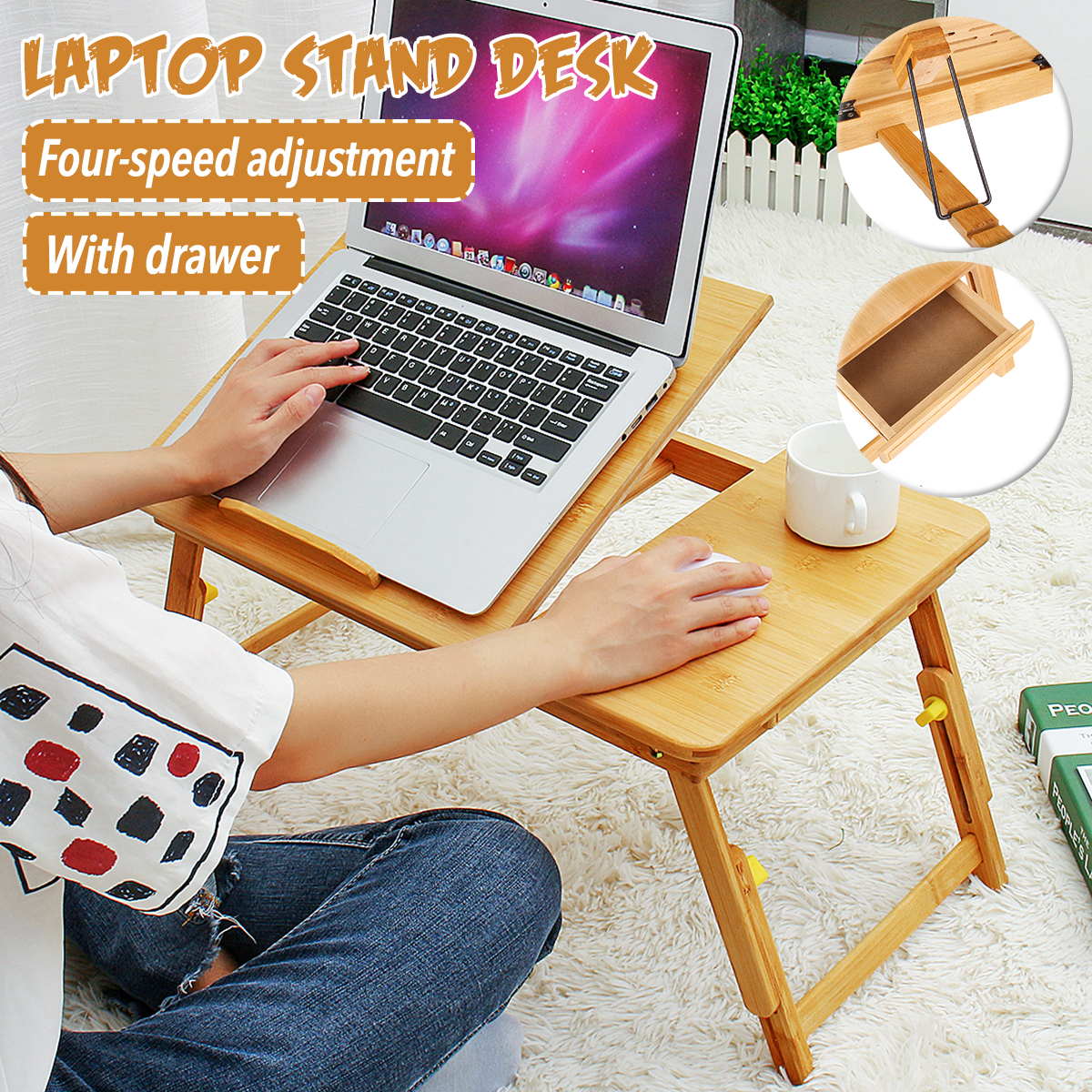 Bamboo-Laptop-Notebook-Bed-Desk-Table-Holder-Sofa-Tray-Cooling-Stand-With-Drawer-1805025-1