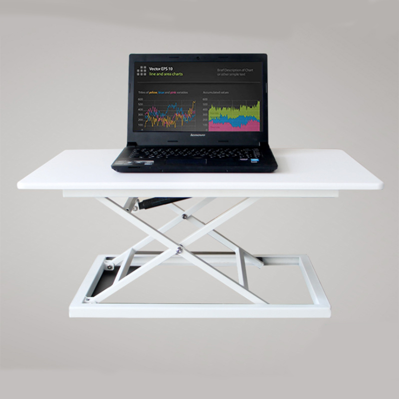 COMNENIR-T10-Adjustable-Height-Sit-Stand-Desk-Simple-Modern-Office-Desk-Riser-Foldable-Laptop-Desk-N-1448748-2