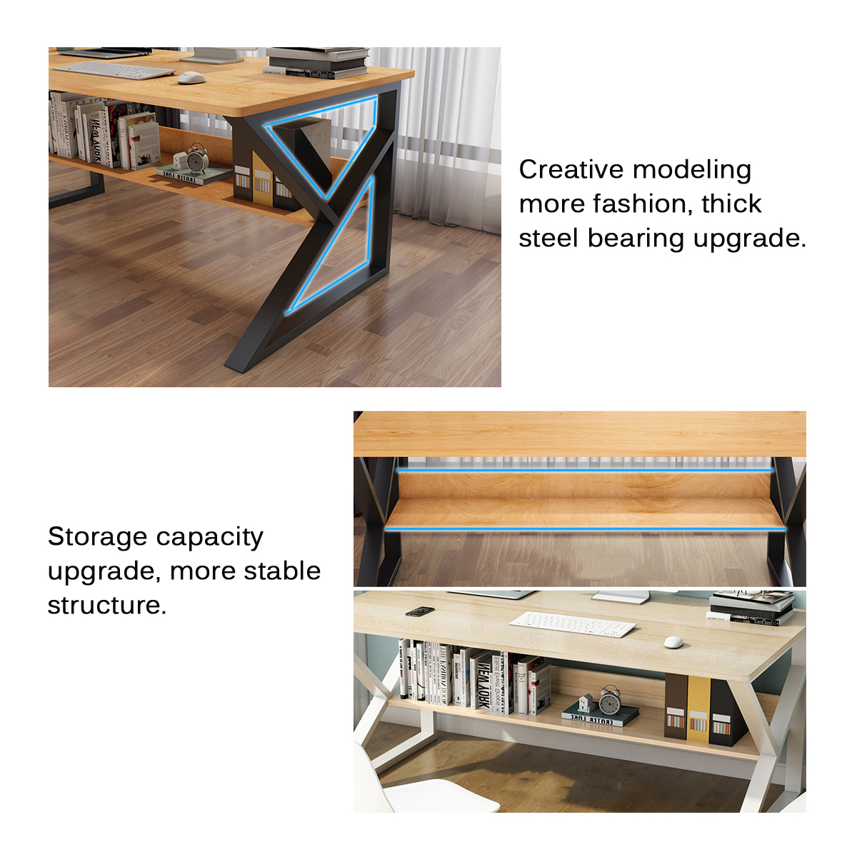 Computer-Desk-Student-Writing-Study-Table-Workstation-Laptop-Desk-Game-Table-with-Storage-Shelf-for--1783020-3