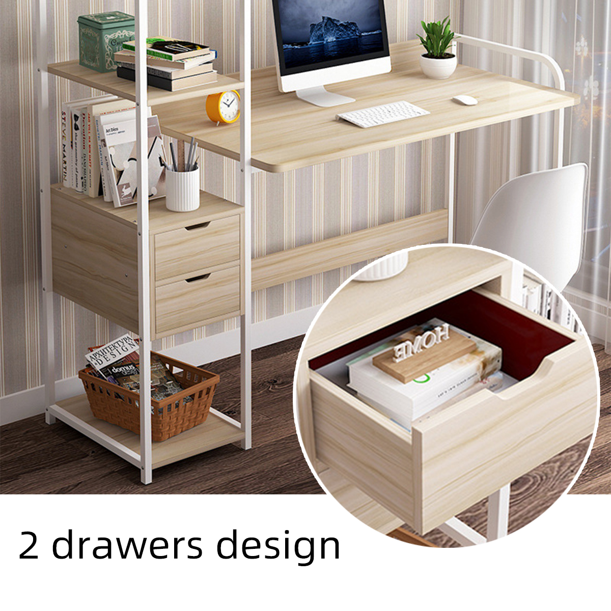 Computer-Laptop-Desk-Writing-Study-Table-Bookshelf-Desktop-Workstation-with-Storage-Shelf-Drawers-Ho-1747684-8