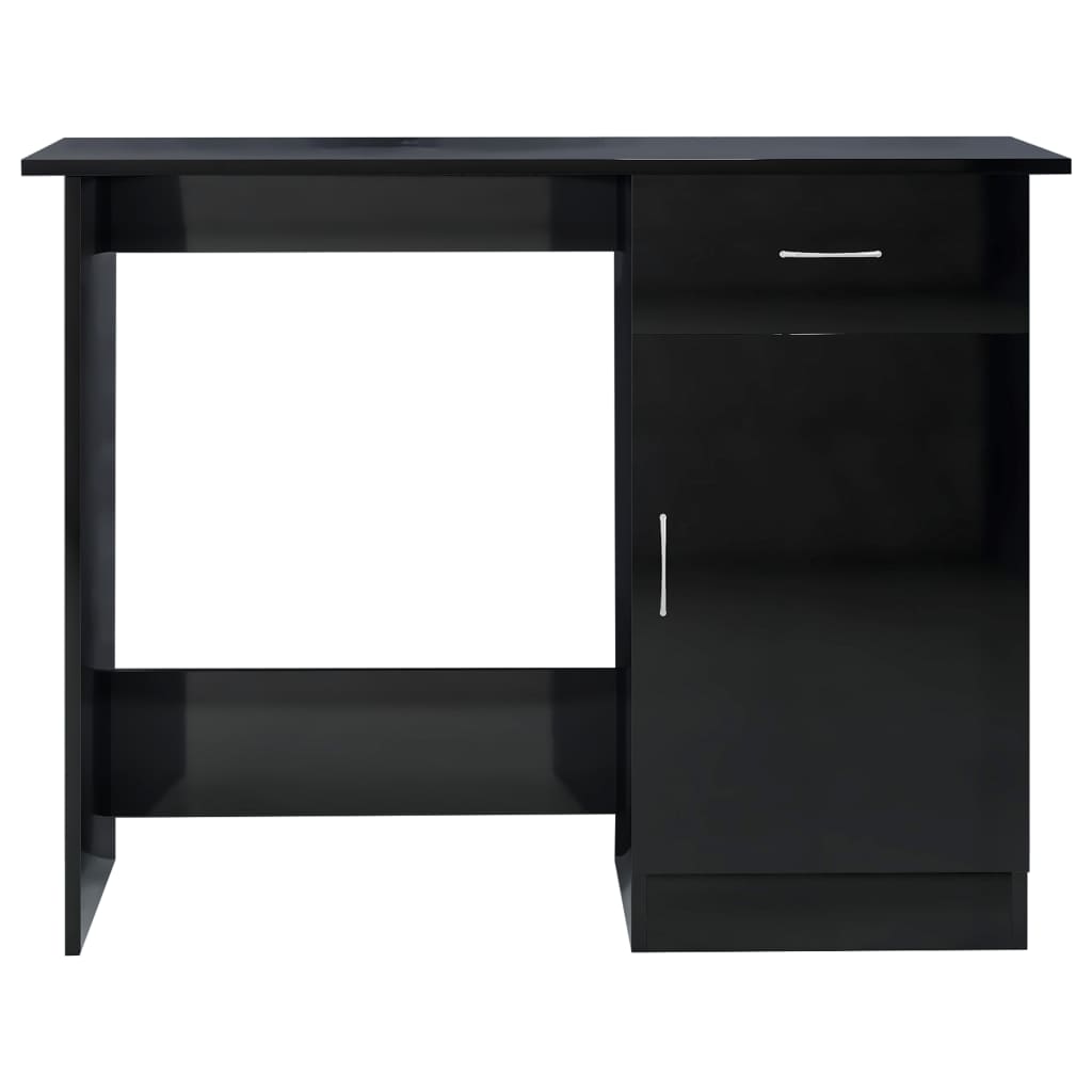 Desk-High-Gloss-Black-394quotx197quotx299quot-Engineered-Wood-1968777-2