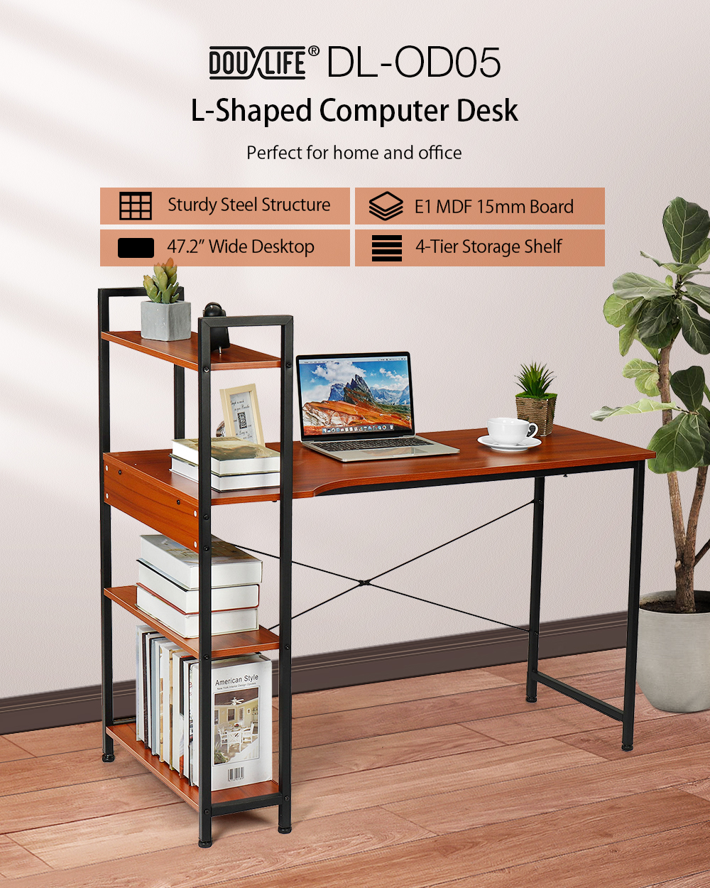 Douxlifereg-DL-OD05-473quot-Large-Desktop-H-Shaped-Computer-Laptop-Desk-15mm-E1MDF-X-Shaped-Sturdy-S-1802144-1