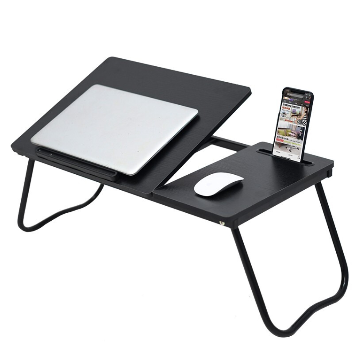 Foldable-Bed-Tray-26-inches-Laptop-Desk-Adjustable-Bed-Table-with-Storage-Slots-Tablet-Phone-Holder--1630418-1