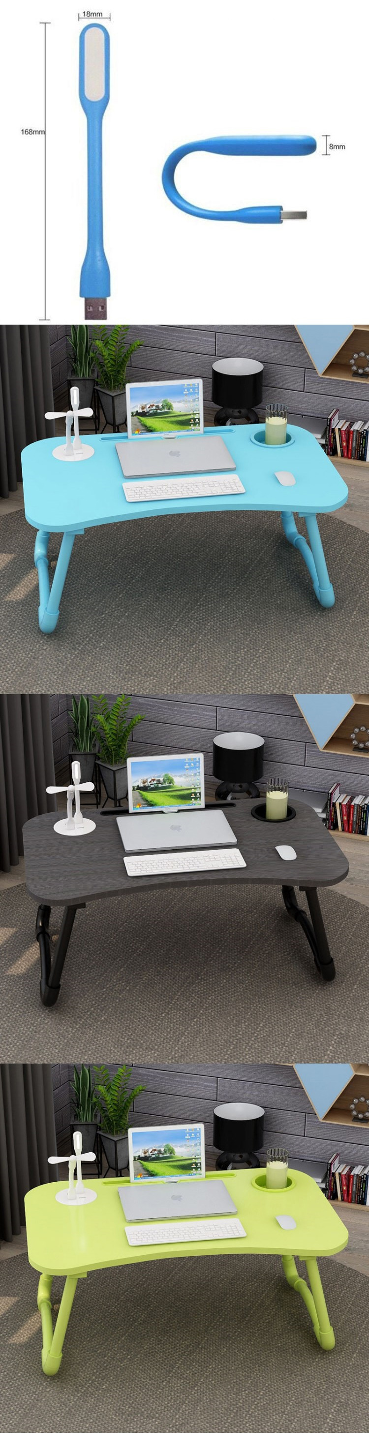 Folding-Laptop-Desk-Notebook-Computer-Desk-Breakfast-Serving-Bed-Trays-Adjustable-Foldable-Flip-Top--1652189-2