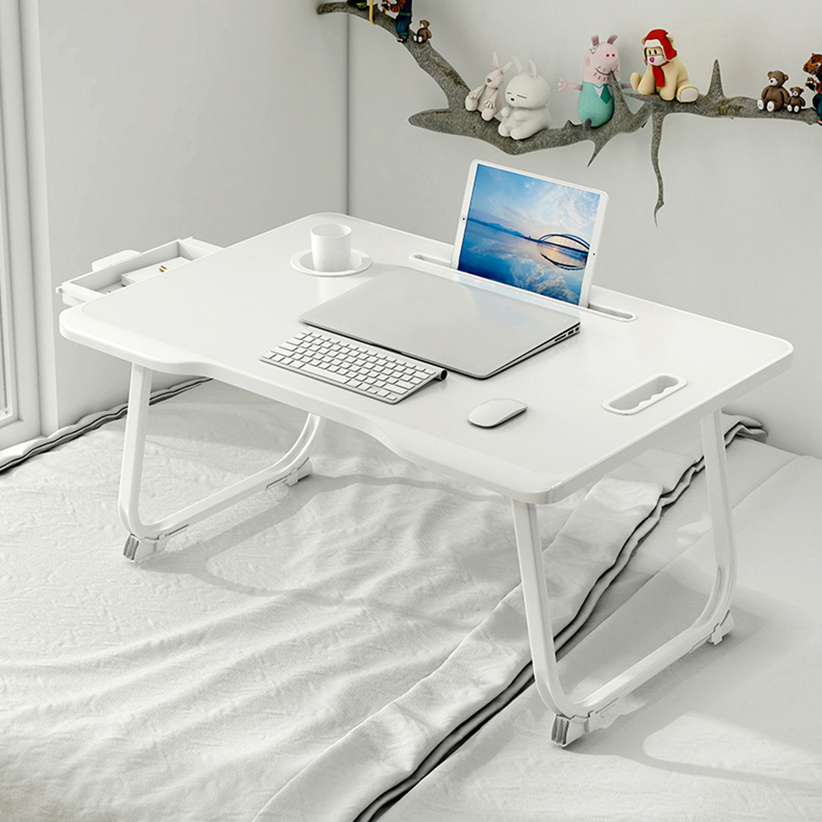 Folding-Laptop-Table-Desk-Notebook-Learning-Writing-Desk-with-Small-Drawer-Cup-Slot-Lap-Desk-Bed-for-1761880-9