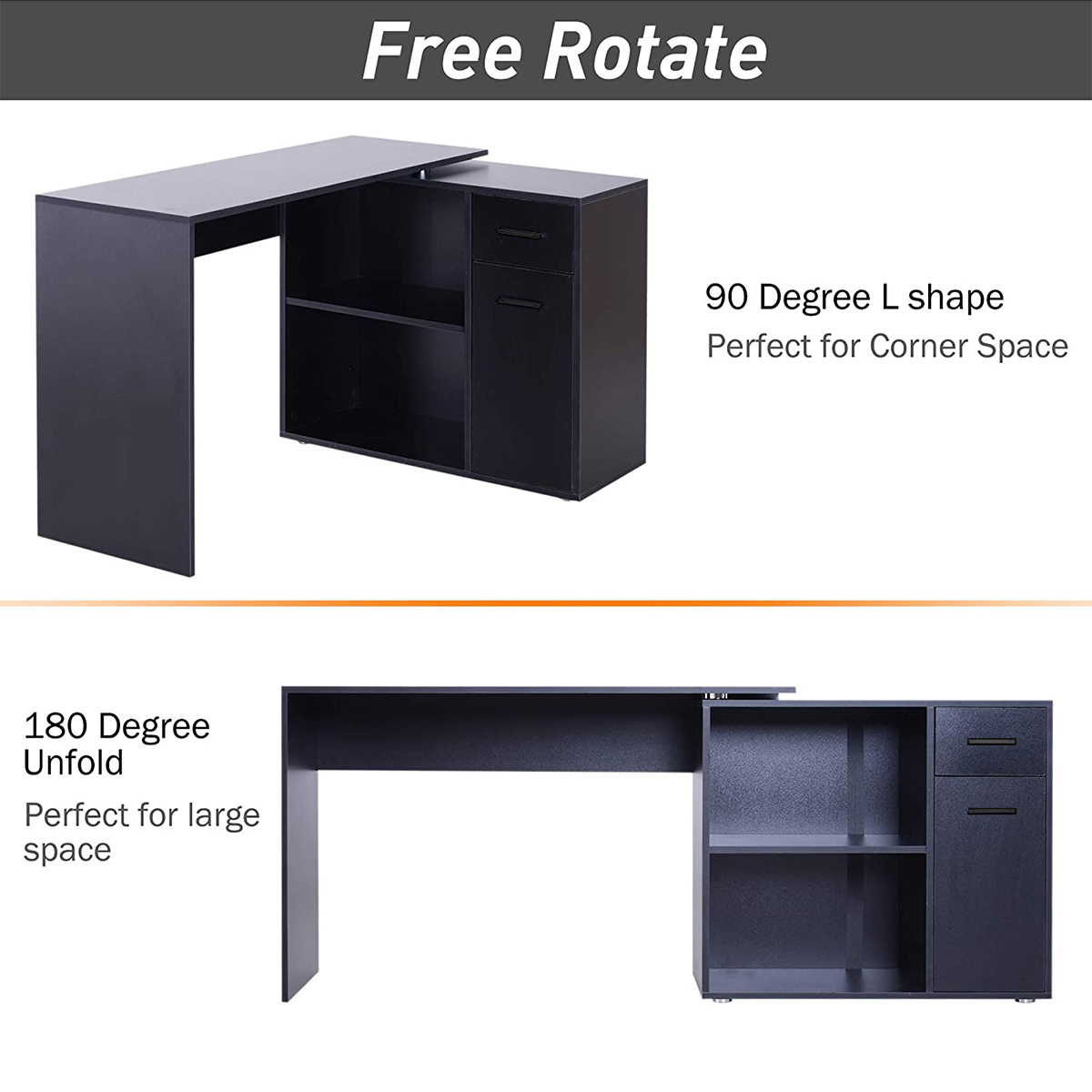 Hoffree-Computer-Desk-Rotating-Corner-Computer-Desk--With-Drawers-Shelf-for-Home-Office-Living-Room--1918225-4