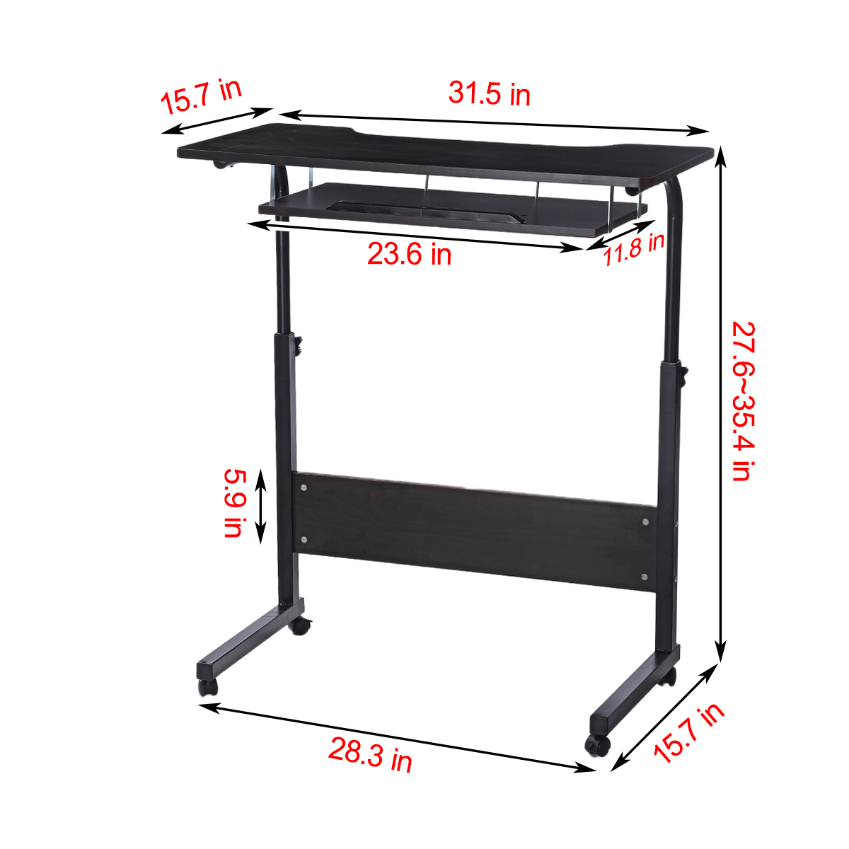 Mobile-Rolling-Computer-Laptop-Desk-Bedside-Workstation-Height-Adjustable-Table-Shelf-1743180-6