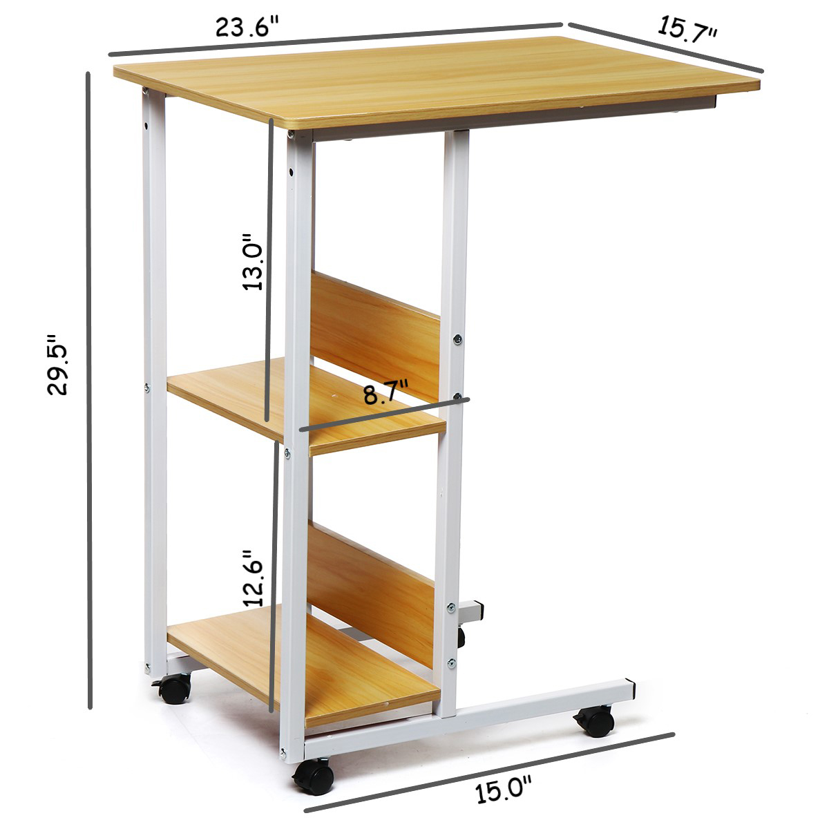 Multifunctional-Movable-Bedside-Laptop-Desk-Computer-Table-Study-Table-Computer-Stand-with-2-Tiers-S-1611512-12