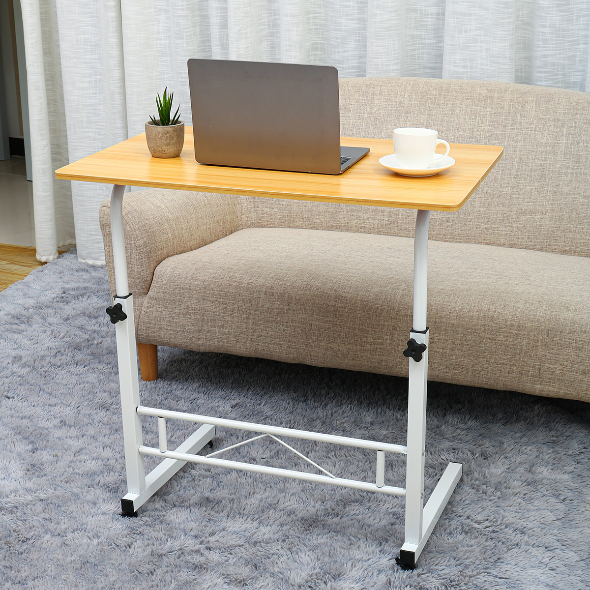 Removable-Laptop-Table-Lifting-Desk-Tabletop-Food-Tray-Bedside-Table-Bed-Sofa-Stand-with-Wheel-1754628-8