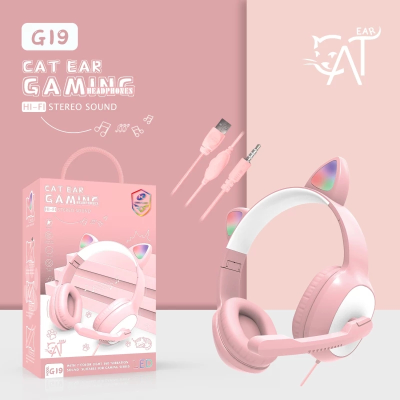 Bakeey-G19-Headset-Game-Headphones-Low-Latency-Dual-Stereo-Effect-Mode-Earphone-with-Mic-1886362-4