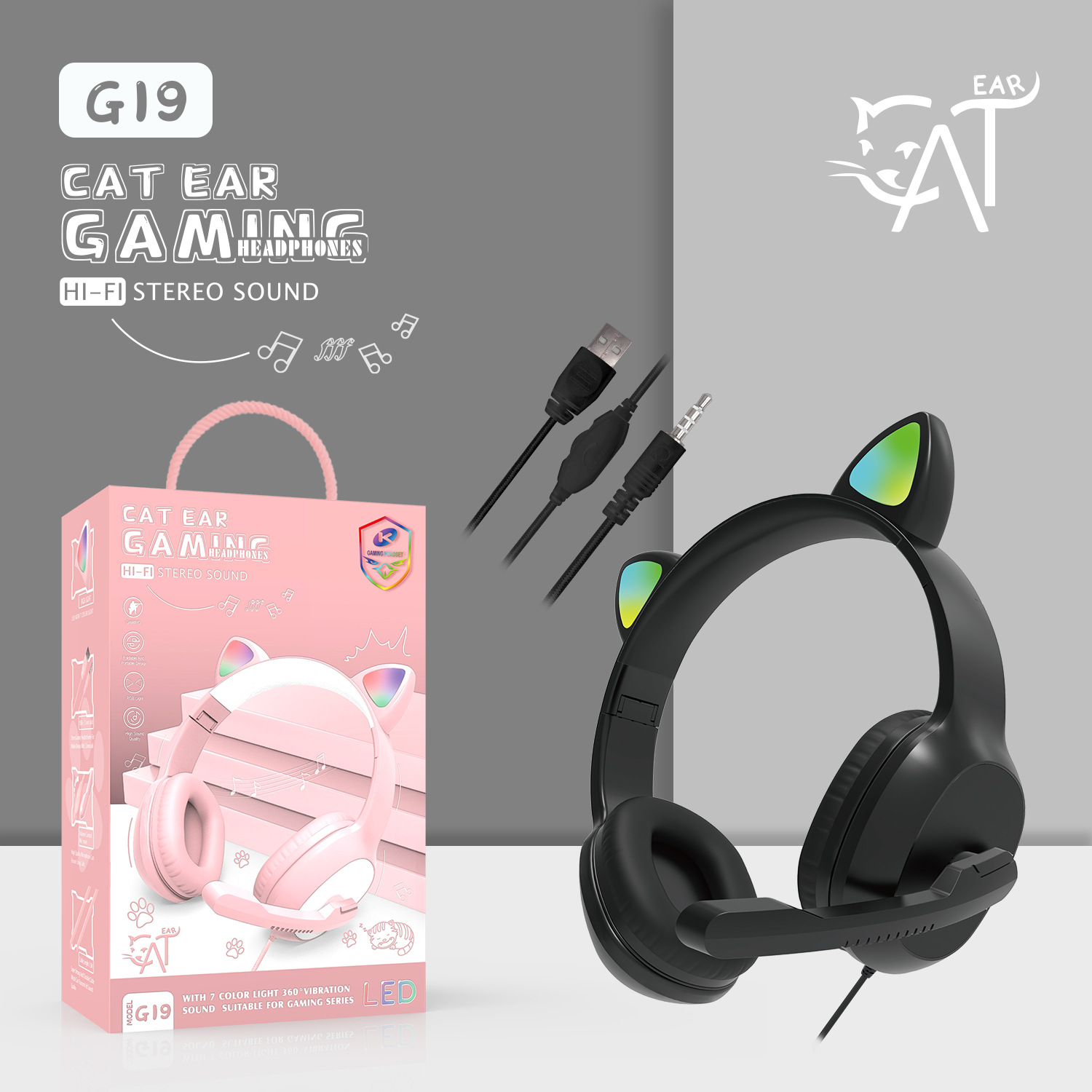Bakeey-G19-Headset-Game-Headphones-Low-Latency-Dual-Stereo-Effect-Mode-Earphone-with-Mic-1886362-5