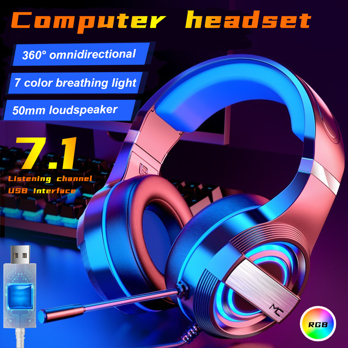 Bakeey-Gaming-Headphone-USB-Port-50mm-Driver-Headset-Foldable-Over-Ear-Gaming-Headset-Noise-Cancelli-1747835-1