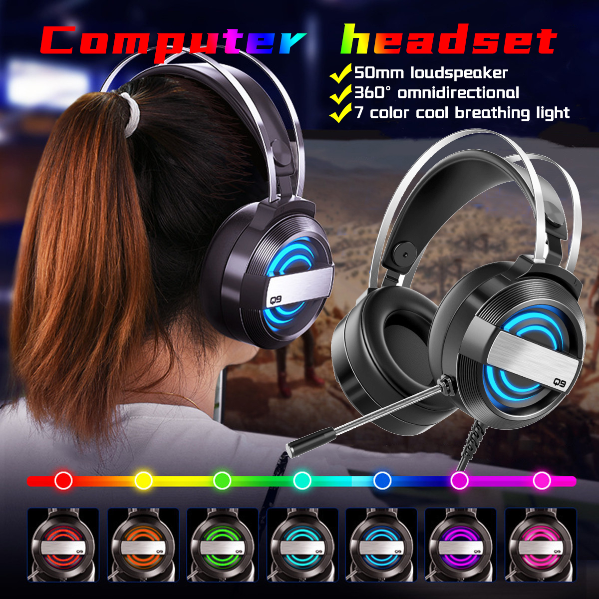 Bakeey-Gaming-Headphone-USB-Port-50mm-Driver-Headset-Foldable-Over-Ear-Gaming-Headset-Noise-Cancelli-1747835-2